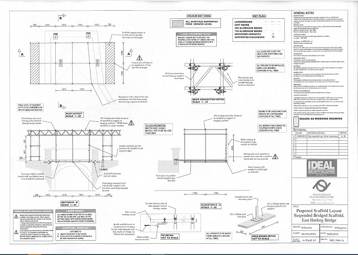 Scaffolding Design is another service that we offer.