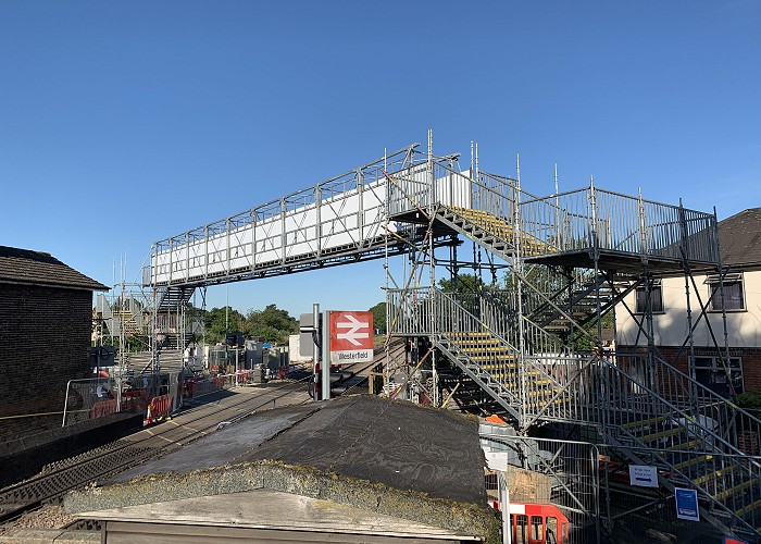 Westerfield Station Public Access Stair and Walkway